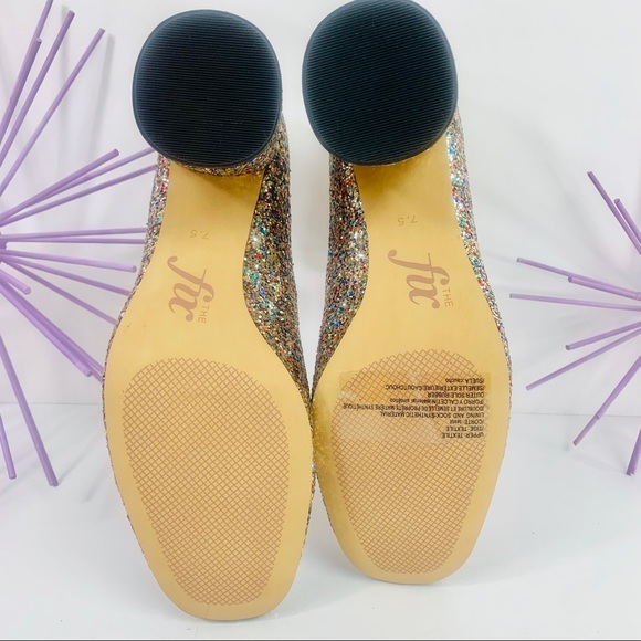 The Fix ,Margot /Multicolor Ankle Strap Block Heel - Picture 6 of 8